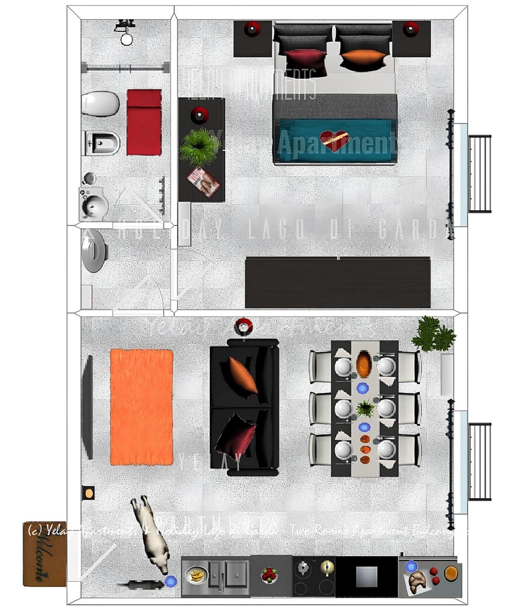 Yelay Apartments & Holiday Lago Di Garda 라파 외부 사진